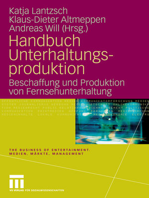 cover image of Handbuch Unterhaltungsproduktion